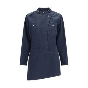 Marant Etoile Blue Cotton Casual Women's Dress
